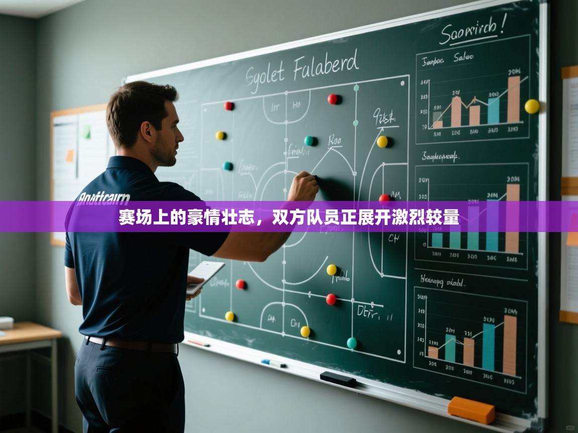 赛场上的豪情壮志，双方队员正展开激烈较量  第2张